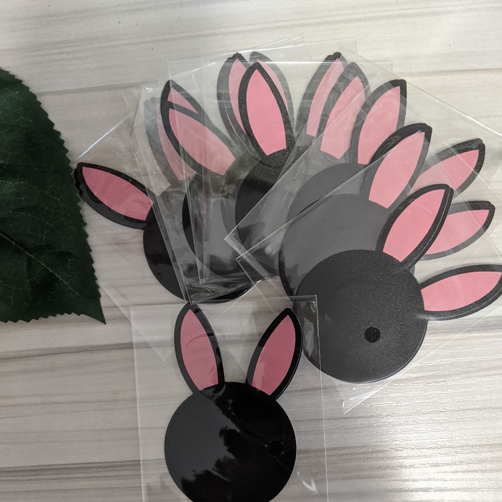 LOT 9 pairs of bunny pasties BNIP rabbit Easter 🐰